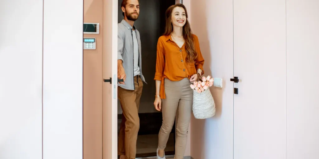 dua entering home