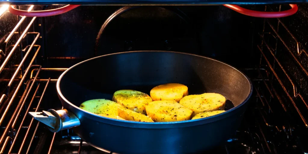 home fried potatoes in the oven